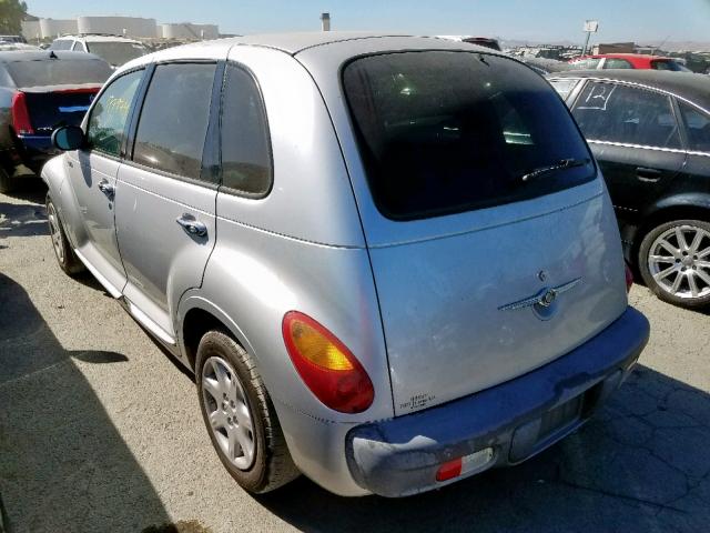 3C4FY48B22T385406 - 2002 CHRYSLER PT CRUISER SILVER photo 3