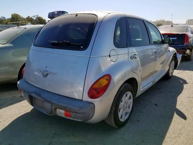 3C4FY48B22T385406 - 2002 CHRYSLER PT CRUISER SILVER photo 4