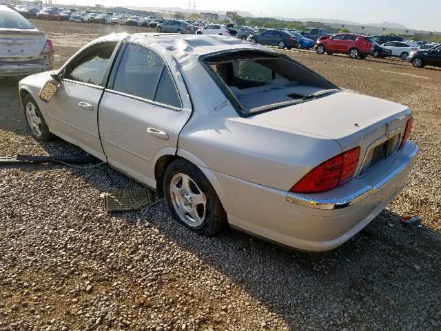 1LNHM87A91Y696828 - 2001 LINCOLN LS 金色 照片 3