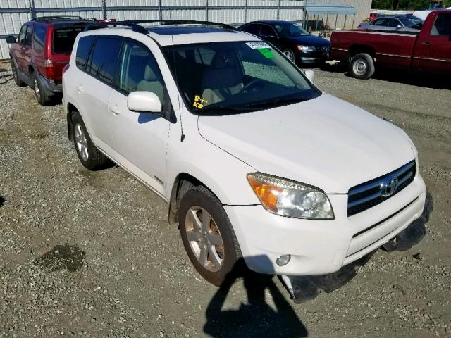 JTMBD31V785176339 - 2008 TOYOTA RAV4 LIMIT WHITE photo 1