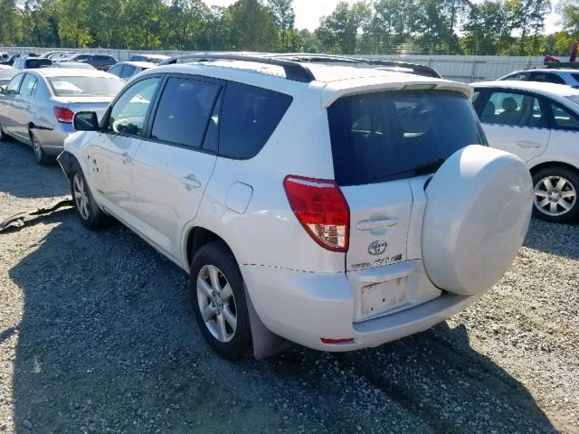 JTMBD31V785176339 - 2008 TOYOTA RAV4 LIMIT WHITE photo 3