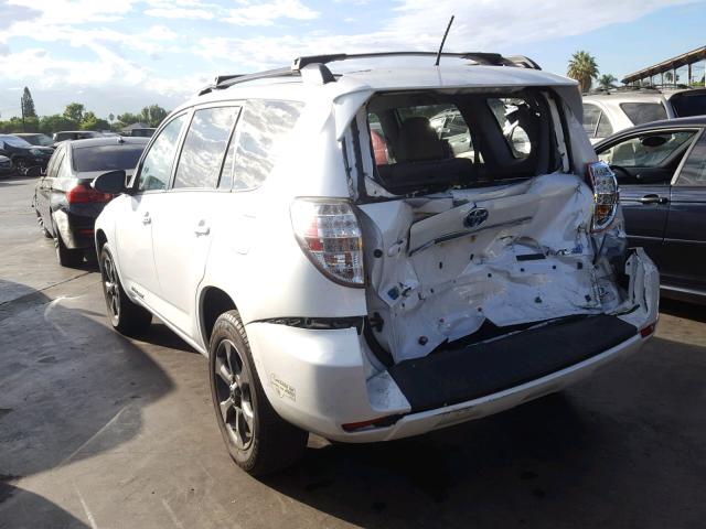 2T3YL4DV9EW002453 - 2014 TOYOTA RAV4 EV WHITE photo 3