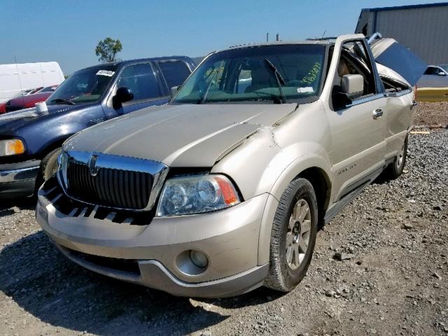 5LMFU28R04LJ13912 - 2004 LINCOLN NAVIGATOR 金色 照片 2