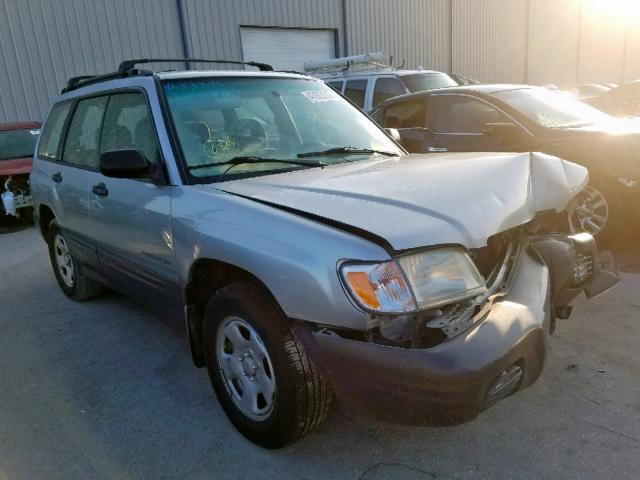 JF1SF63521H718272 - 2001 SUBARU FORESTER L SILVER photo 1