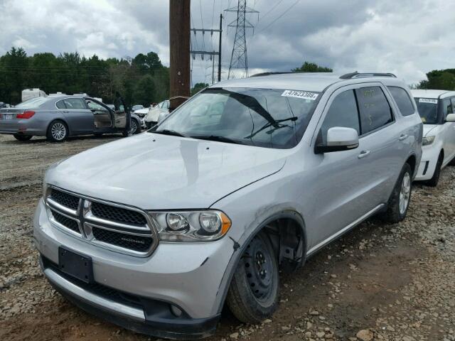 1D4RD4GG5BC731923 - 2011 DODGE DURANGO CR SILVER photo 2