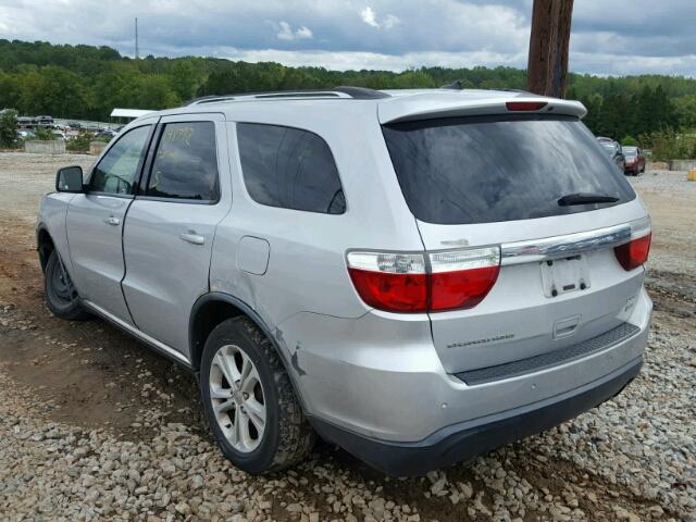 1D4RD4GG5BC731923 - 2011 DODGE DURANGO CR SILVER photo 3