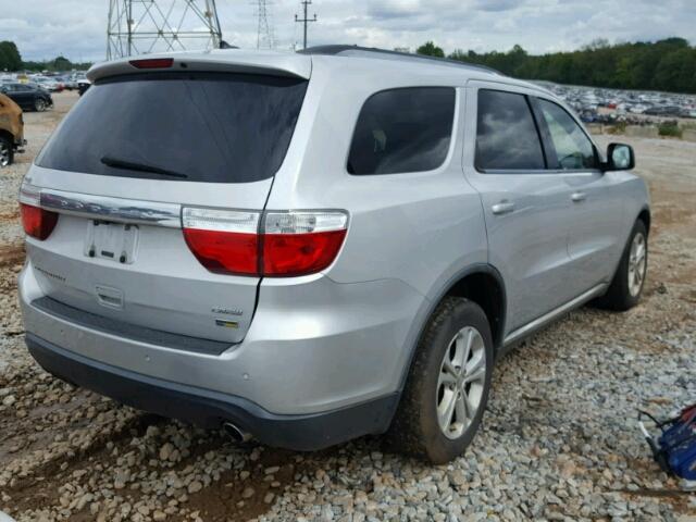 1D4RD4GG5BC731923 - 2011 DODGE DURANGO CR SILVER photo 4