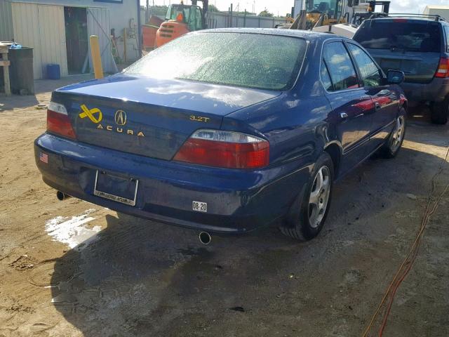 19UUA56643A009534 - 2003 ACURA 3.2TL BLUE photo 4