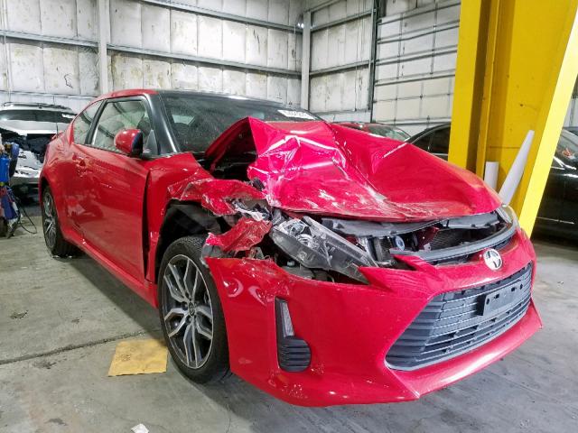JTKJF5C77FJ005457 - 2015 TOYOTA SCION TC წითელი ფოტო 1