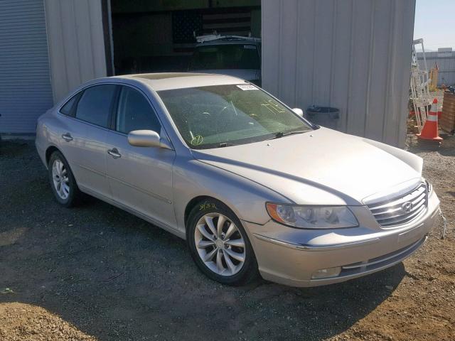 KMHFC46FX6A120603 - 2006 HYUNDAI AZERA SE SILVER photo 1