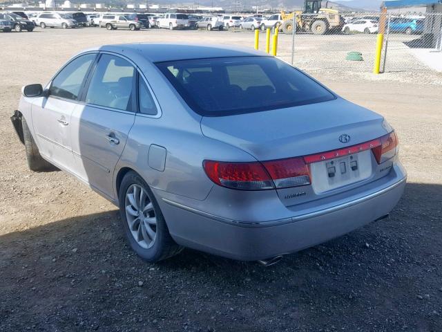 KMHFC46FX6A120603 - 2006 HYUNDAI AZERA SE SILVER photo 3