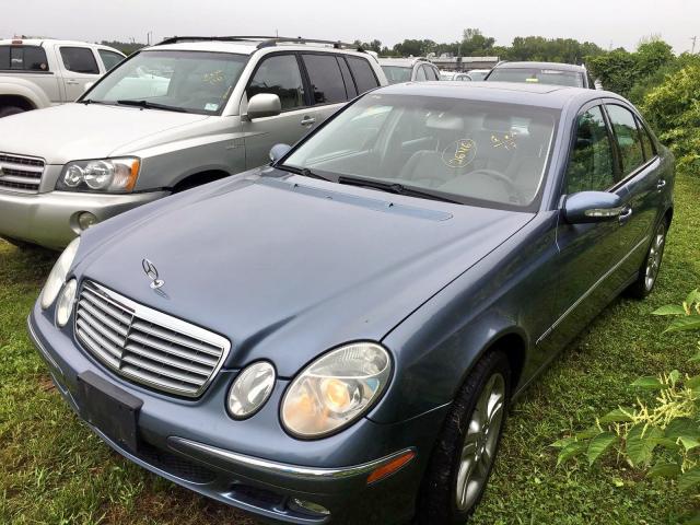 WDBUF56J96A937332 - 2006 MERCEDES-BENZ E 350 BLUE photo 2