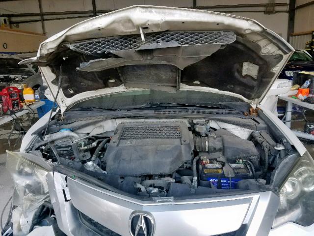 5J8TB2H20CA003585 - 2012 ACURA RDX WHITE photo 7