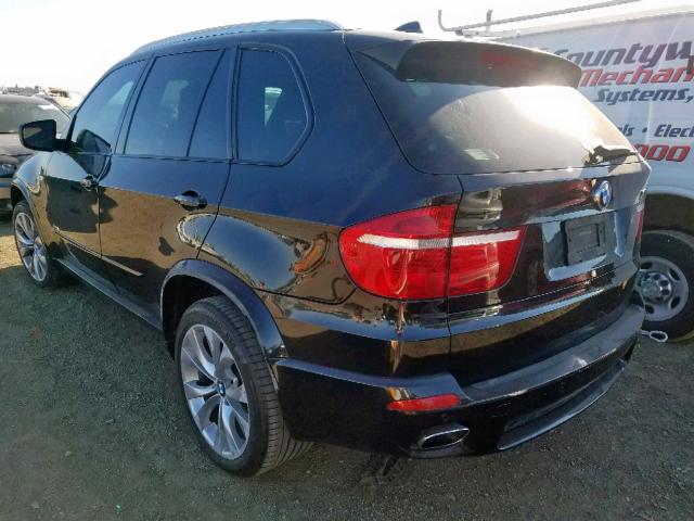 5UXFE8C55AL311701 - 2010 BMW X5 XDRIVE4 BLACK photo 3