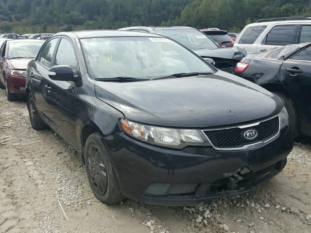 KNAFU4A2XA5063095 - 2010 KIA FORTE EX BLACK photo 1