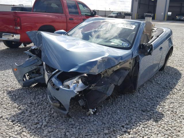 WVWFA71F19V014122 - 2009 VOLKSWAGEN EOS LUX 蓝色 照片 2