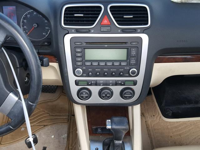 WVWFA71F19V014122 - 2009 VOLKSWAGEN EOS LUX 蓝色 照片 9