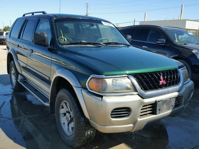 JA4LS31H81P055733 - 2001 MITSUBISHI MONTERO SP GREEN photo 1