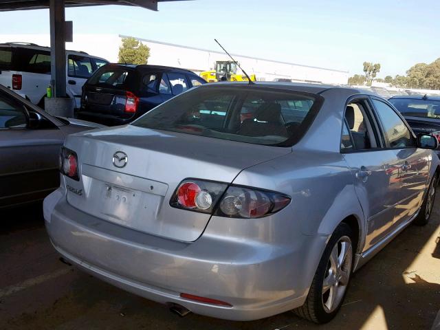 1YVHP80C675M29738 - 2007 MAZDA 6 I SILVER photo 4