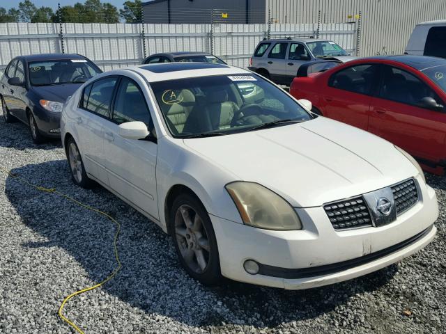 1N4BA41E65C831862 - 2005 NISSAN MAXIMA SE WHITE photo 1