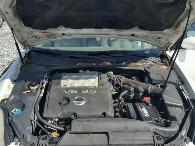 1N4BA41E65C831862 - 2005 NISSAN MAXIMA SE WHITE photo 7