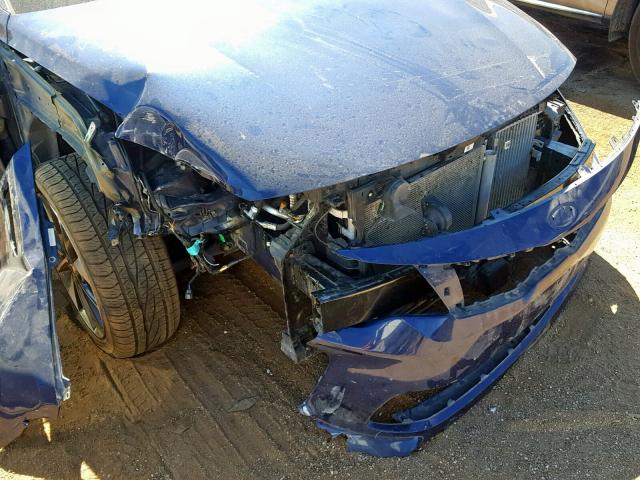 5XXGV4L20GG023307 - 2016 KIA OPTIMA SXL BLUE photo 9