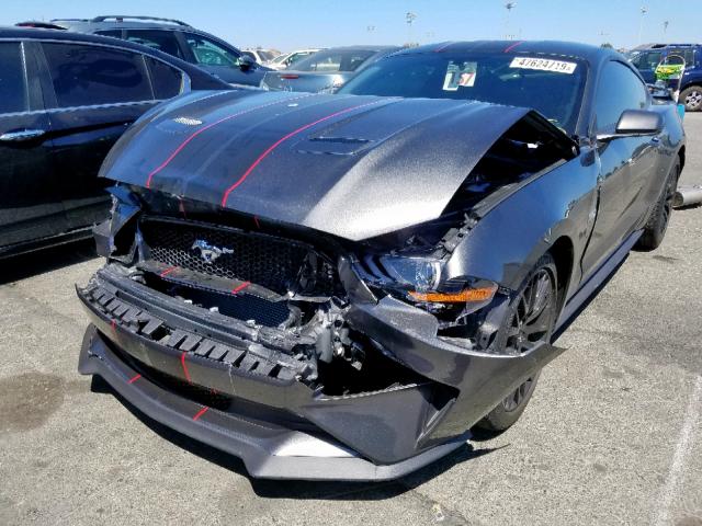 1FA6P8CFXK5123627 - 2019 FORD MUSTANG GT BLACK photo 2