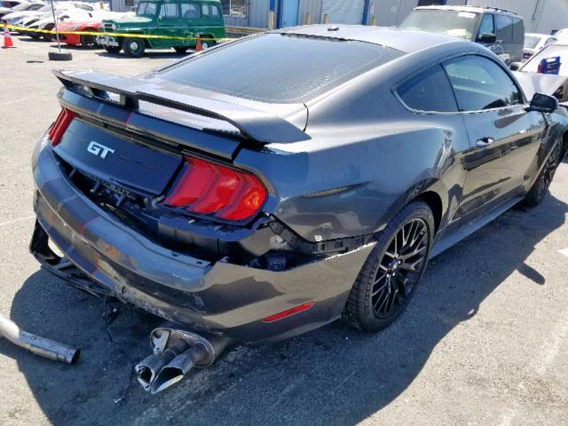 1FA6P8CFXK5123627 - 2019 FORD MUSTANG GT BLACK photo 4