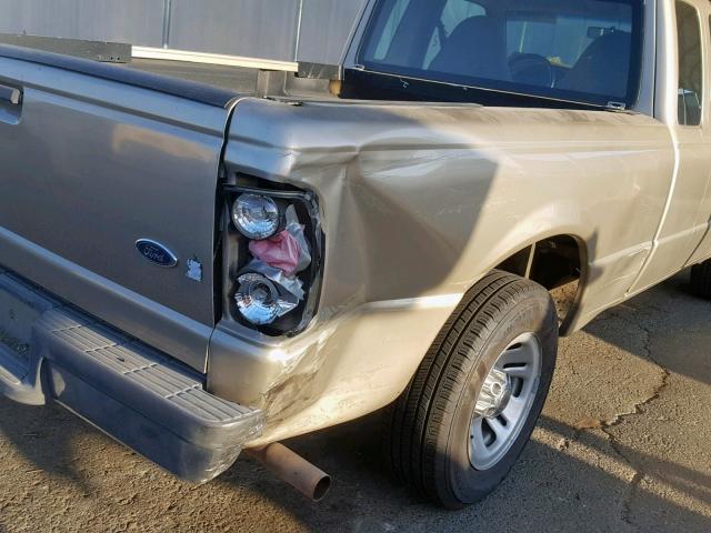 1FTYR14V0XPB89044 - 1999 FORD RANGER SUP TAN photo 9