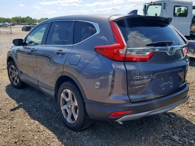 2HKRW2H83HH613823 - 2017 HONDA CR-V EXL GRAY photo 3