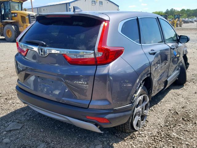 2HKRW2H83HH613823 - 2017 HONDA CR-V EXL GRAY photo 4