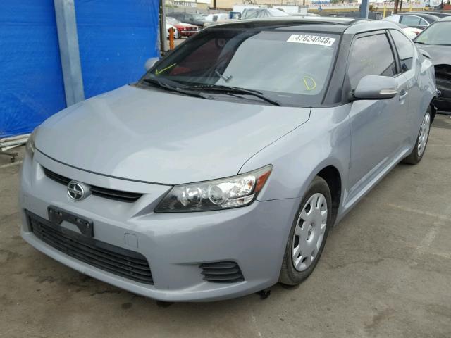 JTKJF5C77D3047080 - 2013 TOYOTA SCION TC 灰色 照片 2