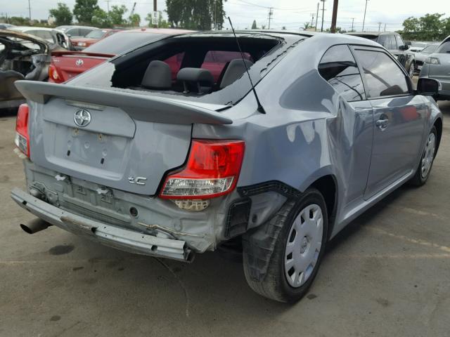 JTKJF5C77D3047080 - 2013 TOYOTA SCION TC 灰色 照片 4