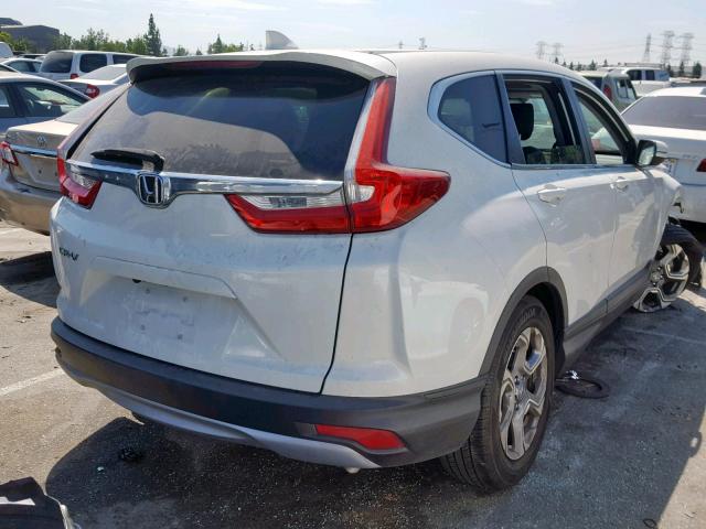 2HKRW1H8XJH516845 - 2018 HONDA CR-V EXL WHITE photo 4