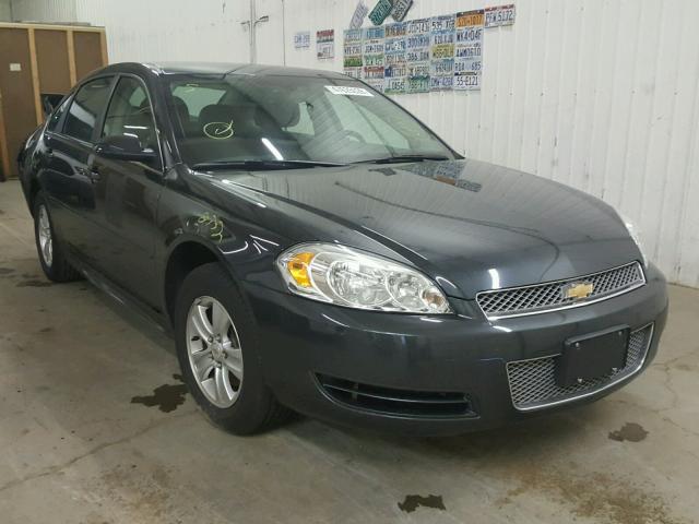 2G1WA5E35E1173654 - 2014 CHEVROLET IMPALA LIM BLUE photo 1