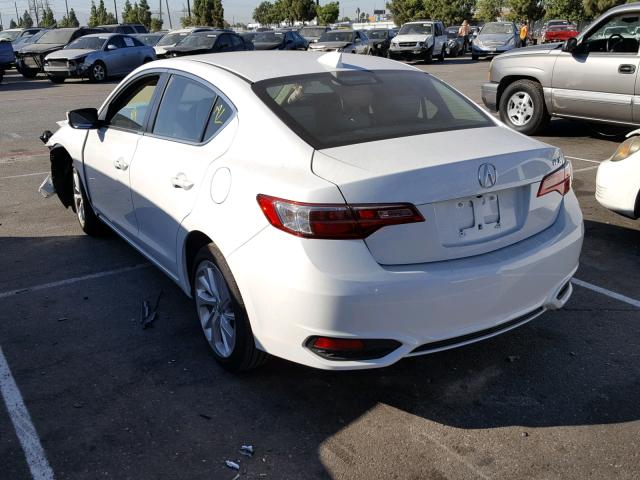 19UDE2F70HA012305 - 2017 ACURA ILX PREMIU WHITE photo 3