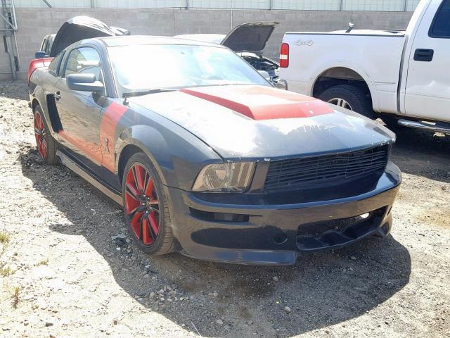 1ZVFT82H755181883 - 2005 FORD MUSTANG GT BLACK photo 1