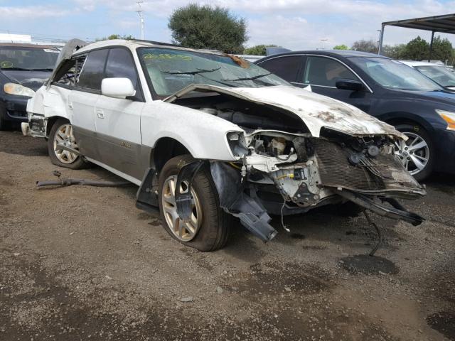 4S3BH6860Y7618256 - 2000 SUBARU LEGACY OUT WHITE photo 1