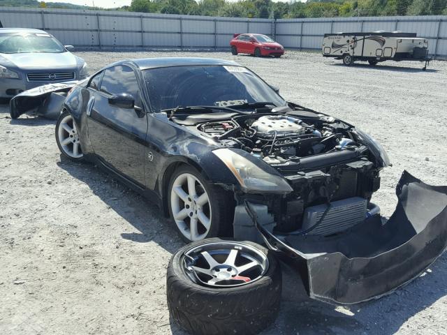 JN1AZ34DX3T115297 - 2003 NISSAN 350Z COUPE BLACK photo 1