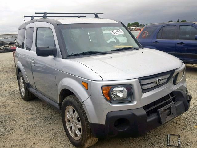 5J6YH28717L014274 - 2007 HONDA ELEMENT EX SILVER photo 1