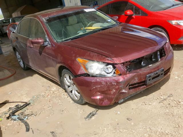 JHMCP26858C042514 - 2008 HONDA ACCORD EXL BURGUNDY photo 1