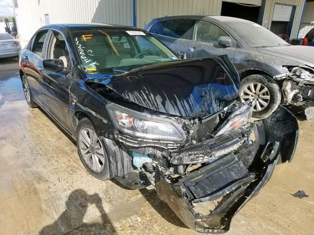 1HGCR2F32FA212709 - 2015 HONDA ACCORD LX BLACK photo 1