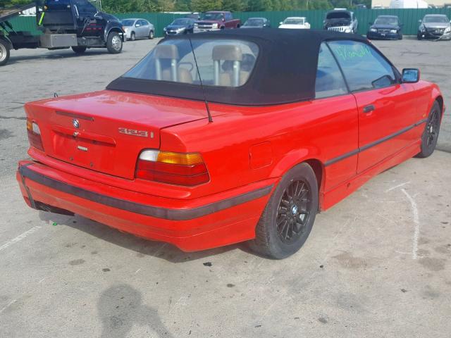 WBABJ8333XEM24003 - 1999 BMW 323 IC AUT RED photo 4