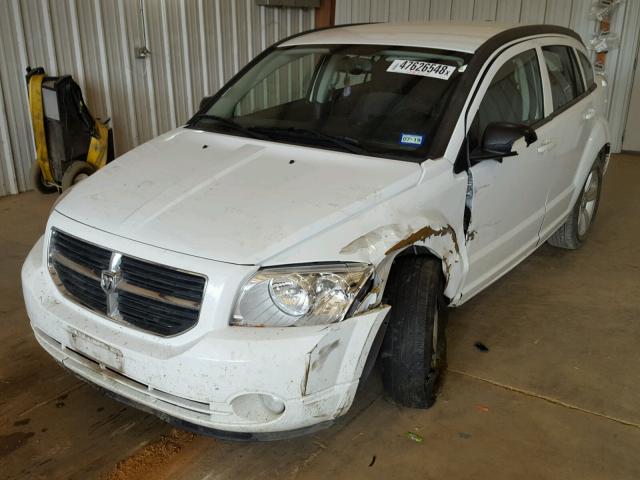 1B3CB3HA8BD157178 - 2011 DODGE CALIBER MA WHITE photo 2