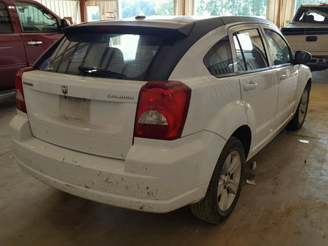 1B3CB3HA8BD157178 - 2011 DODGE CALIBER MA WHITE photo 4