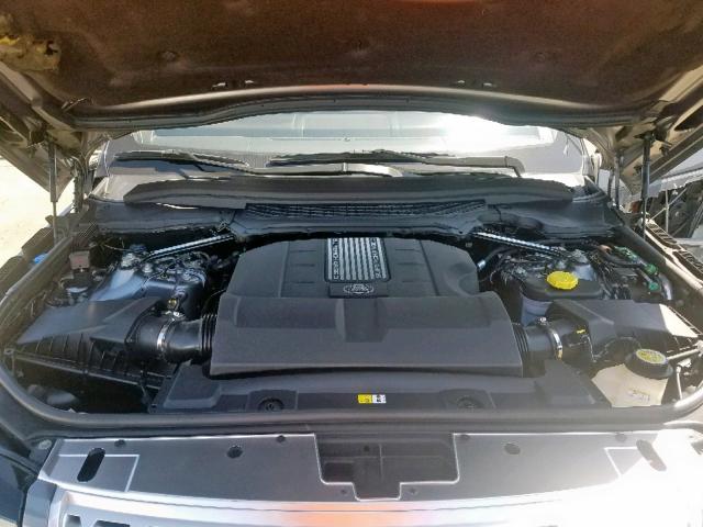 SALGV2TF6FA227930 - 2015 LAND ROVER RANGE ROVE GRAY photo 7