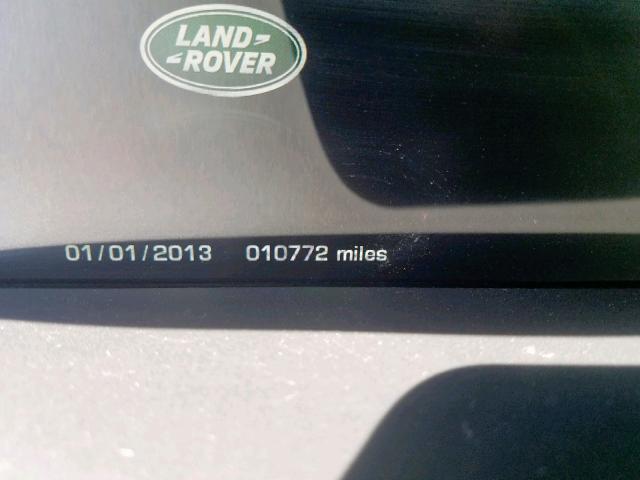 SALGV2TF6FA227930 - 2015 LAND ROVER RANGE ROVE GRAY photo 8
