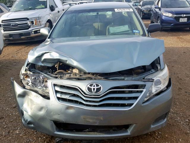 4T1BF3EK7BU644587 - 2011 TOYOTA CAMRY BASE GREEN photo 7