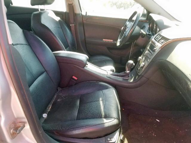 1G1ZE5E03CF356516 - 2012 CHEVROLET MALIBU LTZ ვერცხლისფერი ფოტო 5