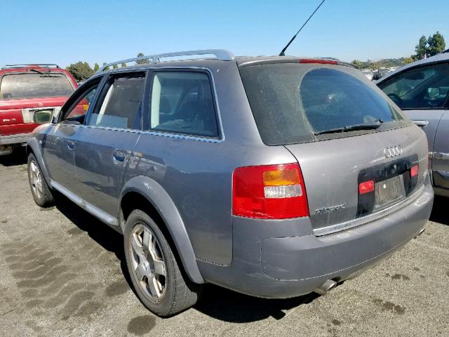 WA1YD64B53N048892 - 2003 AUDI ALLROAD GRAY photo 3